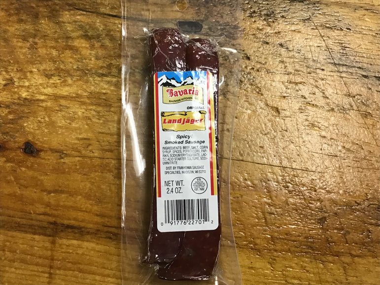 Landjager Spicy! Smoked Sausage (Pfefferjager)