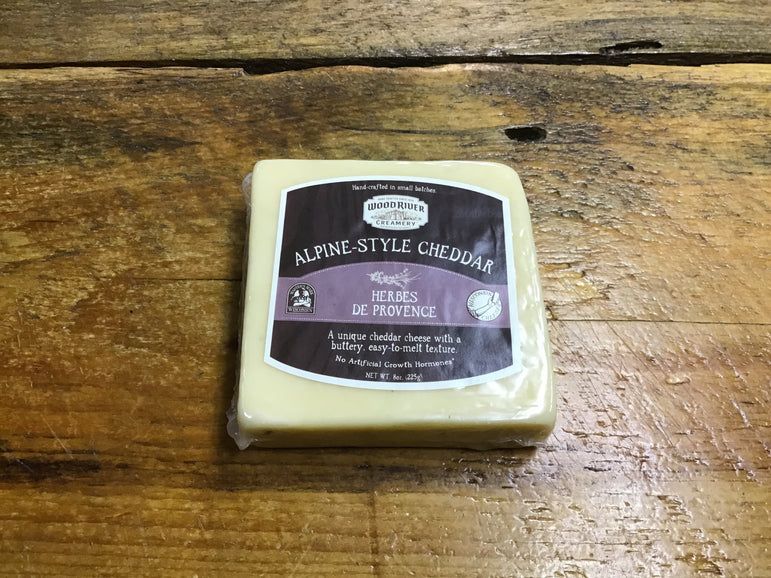 Alpine - Style Cheddar Herbes De Provence - Wood River