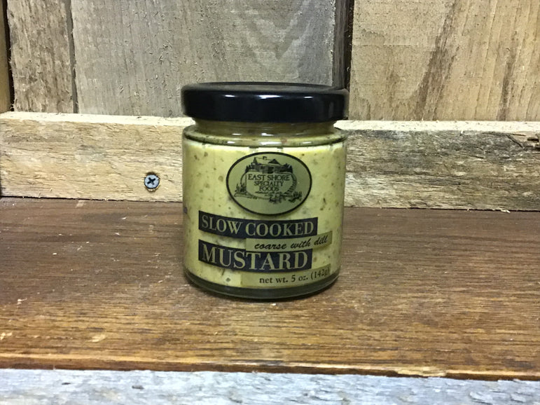 Slow Cooked Mustard coarse with dill - East Shore Specially Foods